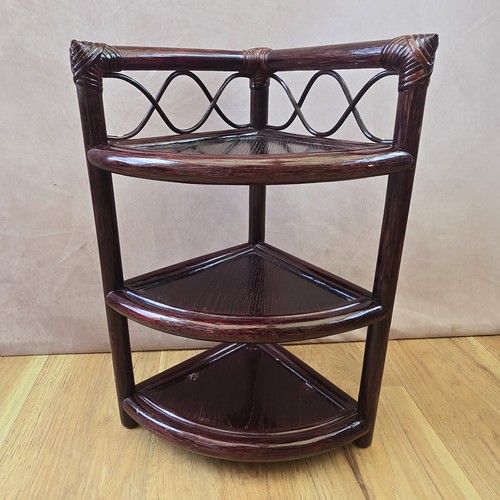 Vintage bamboo plant stand - plant,