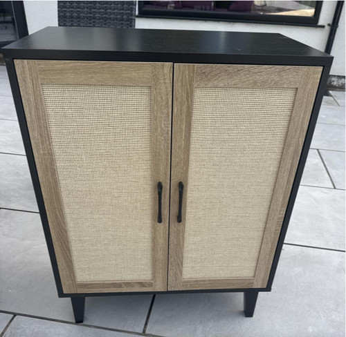 Small side cabinet black - small,