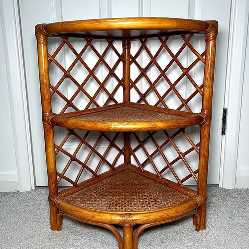 Vintage bamboo rattan - vintage, corner