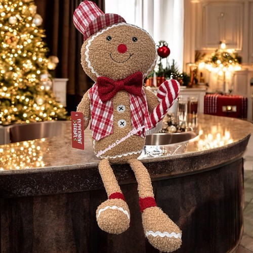 Gingerbread plush shelf sitter - gingerbread,