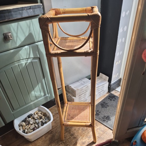 Vintage bamboo rattan tier - rattan,