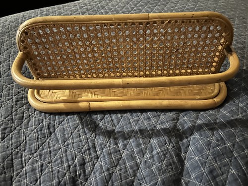 Boho curved bamboo rattan - bamboo,