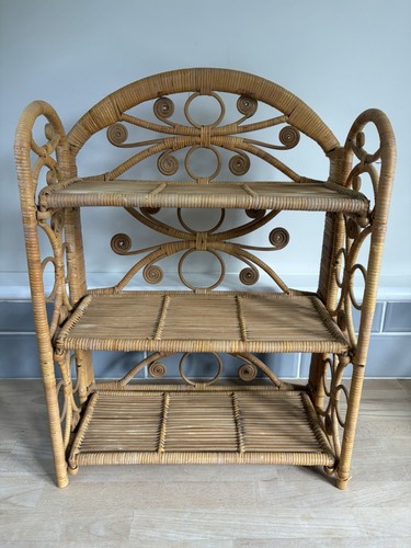 Vintage wicket shelf - vintage, 3