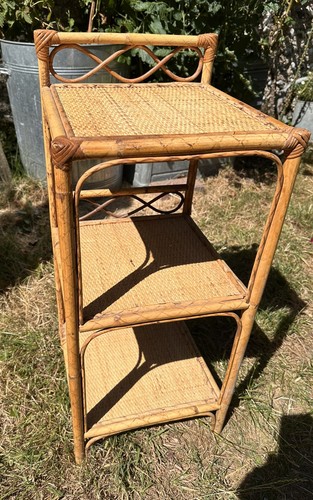 Vintage cane bamboo - bamboo, rattan