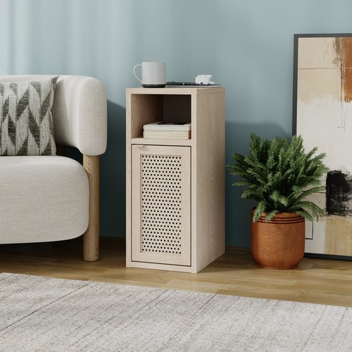 Keldo 25cm slim bedside table - slim,