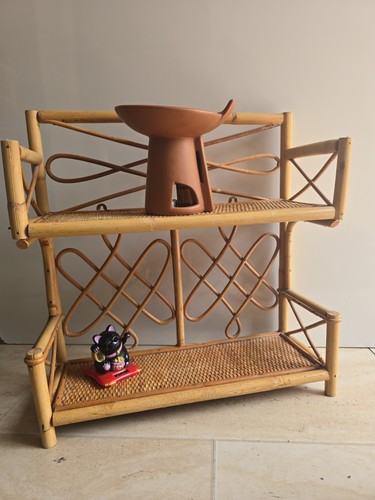 Vintage rattan and cane - rattan,