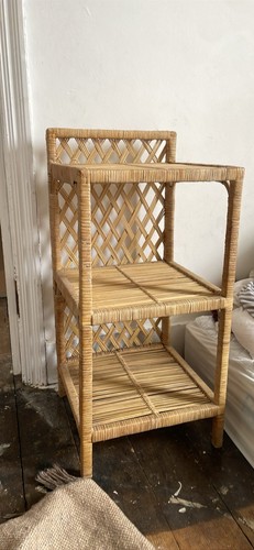 Vintage boho wicker cane - vintage,