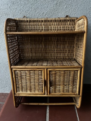 Vintage boho wicker rattan - vintage,
