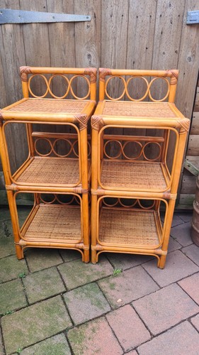 Fab vintage pair - cane, bamboo