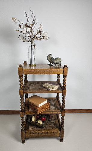 Antique oak barley twist - oak,