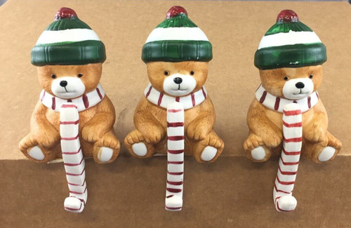 Set porcelain teddy bear - porcelain,