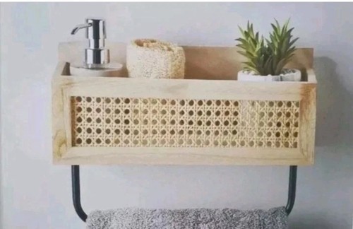 Bathroom cane storage shelf - bathroom,