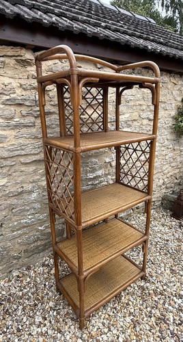 Vintage arched rattan cane - vintage,