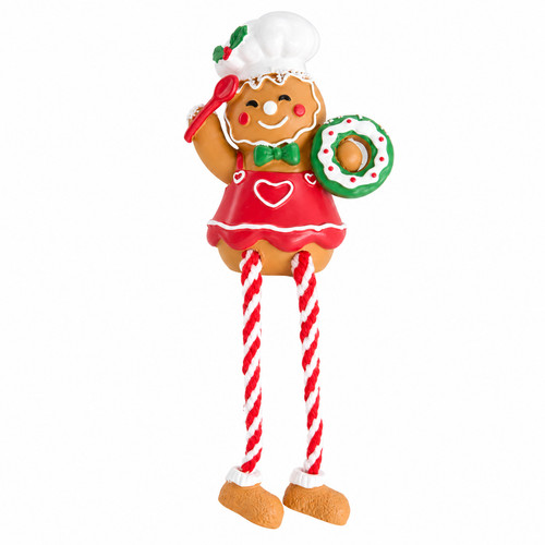 Gingerbread girl baker sitter - gingerbread,