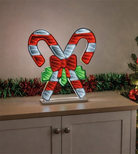 Candy cane led christmas light - candy,